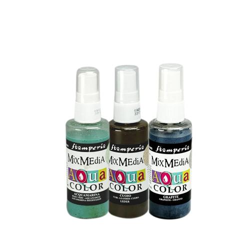 Stamperia All Around Aquacolor Paint Kit (3pcs) (KAQXAR)
