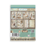 Stamperia Symphony A5 Washi Pad (8pcs) by Sara Alcobendas (SBW34)