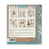 Stamperia Symphony Rub-On 20,5x23cm Assortment (6pcs) by Sara Alcobendas (DFLRBXG09)