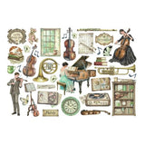 Stamperia Symphony Ephemera by Sara Alcobendas (DFLCT84)