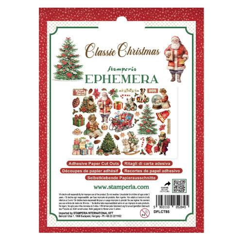 Stamperia Classic Christmas Ephemera (DFLCT85)