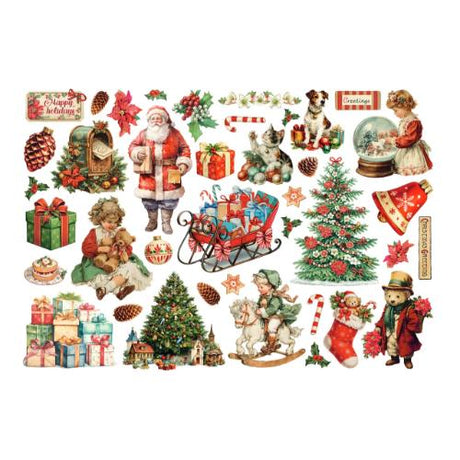 Stamperia Classic Christmas Ephemera (DFLCT85)