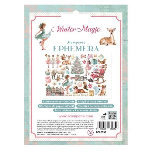 Stamperia Winter Magic Ephemera (DFLCT86)