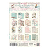 Stamperia Winter Magic Junk Journal Stickers, Backgrounds, Cut-Outs (SBJK25)