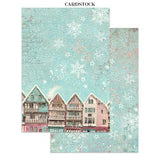Stamperia Winter Magic Junk Journal Stickers, Backgrounds, Cut-Outs (SBJK25)