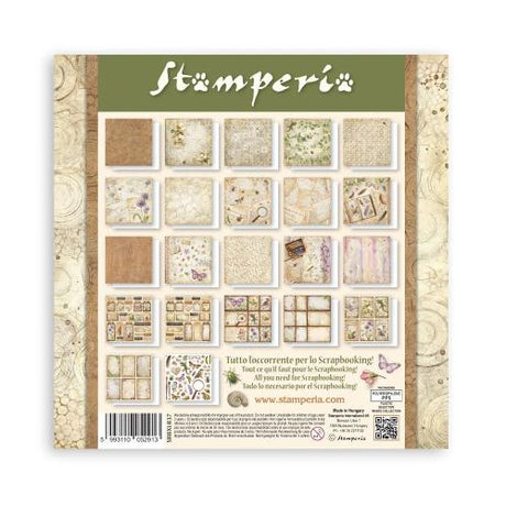 Stamperia All Around 12x12 Inch Paper Pack (Single Face) (SBBXLB37) - Postage as per Actual
