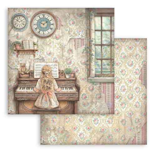 Stamperia Symphony 12x12 Inch Paper Pack by Sara Alcobendas (SBBL188) - Postage as per Actual