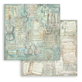 Stamperia Symphony 12x12 Inch Paper Pack Maxi Background Selection by Sara Alcobendas (SBBL189) - Postage as per Actual