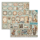 Stamperia Symphony 8x8 Inch Paper Pack by Sara Alcobendas (SBBS144)