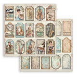 Stamperia Symphony 8x8 Inch Paper Pack by Sara Alcobendas (SBBS144)