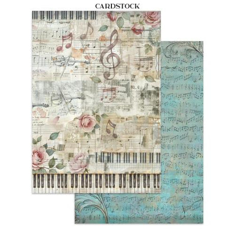 Stamperia Symphony Junk Journal A5 Focus Points by Sara Alcobendas (SBJKS03)