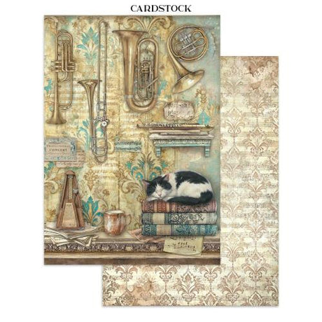 Stamperia Symphony Junk Journal A5 Focus Points by Sara Alcobendas (SBJKS03)