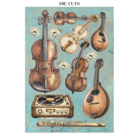 Stamperia Symphony Junk Journal A5 Focus Points by Sara Alcobendas (SBJKS03)