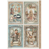 Stamperia Symphony A4 Rice Paper Selection (6pcs) by Sara Alcobendas (DFSA4XSP)