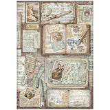 Stamperia Symphony A4 Rice Paper Selection (6pcs) by Sara Alcobendas (DFSA4XSP)