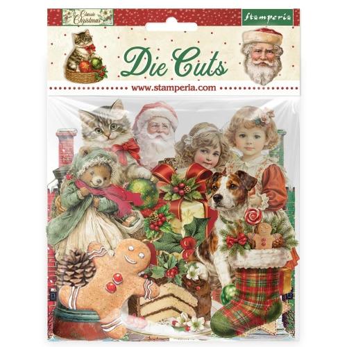 Stamperia Classic Christmas Die Cuts Assorted (DFLDC137)