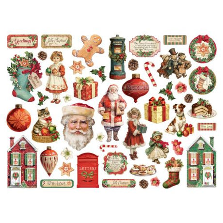 Stamperia Classic Christmas Die Cuts Assorted (DFLDC137)