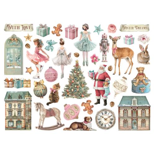 Stamperia Winter Magic Die Cuts Assorted (DFLDC138)