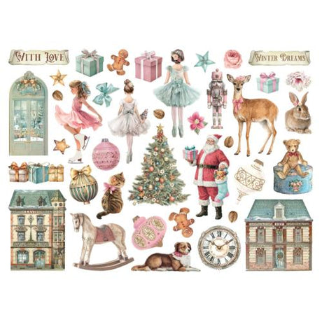 Stamperia Winter Magic Die Cuts Assorted (DFLDC138)