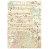 Stamperia Winter Magic A6 Rice Paper Backgrounds Selection (8pcs) (DFSAK6056)