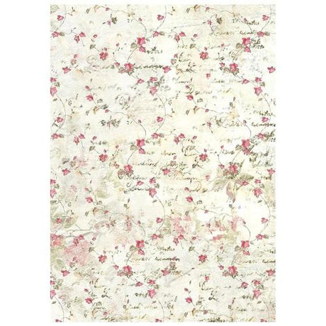 Stamperia Winter Magic A6 Rice Paper Backgrounds Selection (8pcs) (DFSAK6056)