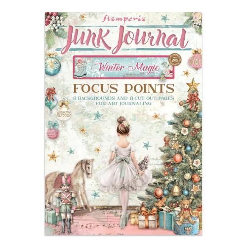Stamperia Winter Magic Junk Journal A5 Focus Points (SBJKS04)