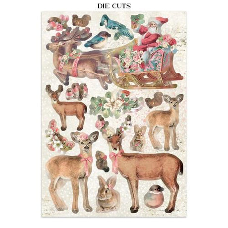 Stamperia Winter Magic Junk Journal A5 Focus Points (SBJKS04)
