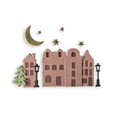 Stamperia A6 Cutting Dies Christmas Village (SFT25)