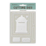 Stamperia A6 Cutting Dies Christmas Message (SFT26)