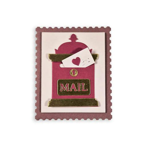 Stamperia A6 Cutting Dies Christmas Message (SFT26)