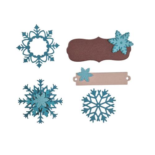 Stamperia A6 Cutting Dies Christmas Snowfall (SFT27)