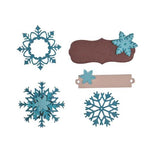 Stamperia A6 Cutting Dies Christmas Snowfall (SFT27)