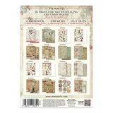 Stamperia Oriental Garden Junk Journal Stickers, Backgrounds, Cut-Outs (SBJK26)