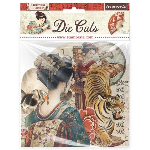Stamperia Oriental Garden Die Cuts Assorted (DFLDC139)