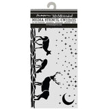 Stamperia Thick Stencils 12x25cm Christmas Deers (KSTDL169)