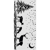 Stamperia Thick Stencils 12x25cm Christmas Deers (KSTDL169)
