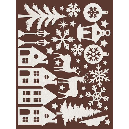Stamperia Art Paper Shapes Laser Cut Christmas (SBCU002)