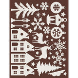 Stamperia Art Paper Shapes Laser Cut Christmas (SBCU002)