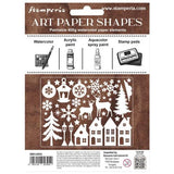 Stamperia Art Paper Shapes Laser Cut Christmas (SBCU002)