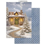 Stamperia Silent Night Junk Journal Stickers, Backgrounds, Cut-Outs (SBJK27)