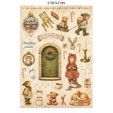 Stamperia Silent Night Junk Journal Stickers, Backgrounds, Cut-Outs (SBJK27)