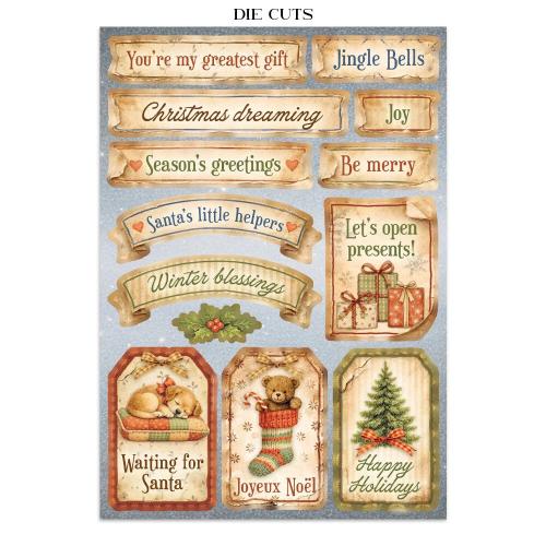 Stamperia Silent Night Junk Journal A5 Focus Points (SBJKS06)