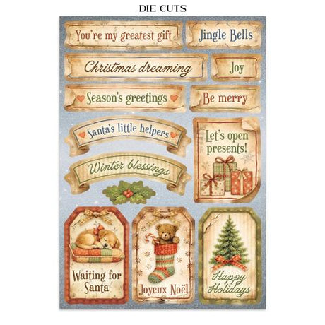 Stamperia Silent Night Junk Journal A5 Focus Points (SBJKS06)