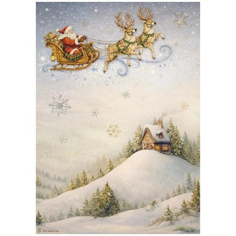 Stamperia Silent Night A4 Rice Paper Selection (6pcs) (DFSA4XSN)