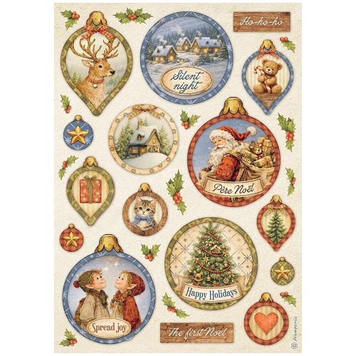 Stamperia Silent Night A4 Rice Paper Selection (6pcs) (DFSA4XSN)