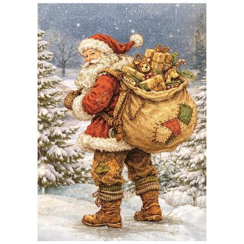 Stamperia Silent Night A6 Mini Rice Paper Selection (8pcs) (DFSA6X09)