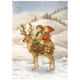 Stamperia Silent Night A6 Mini Rice Paper Selection (8pcs) (DFSA6X09)