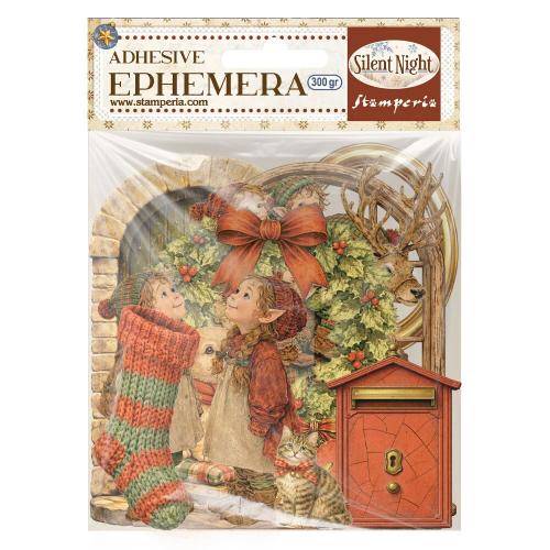 Stamperia Silent Night Ephemera (DFLCT88)