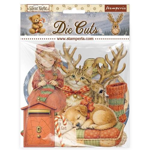 Stamperia Silent Night Die Cuts Assorted (DFLDC140)