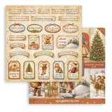 Stamperia Silent Night 12x12 Inch Paper Pack (SBBL192) - Postage as per Actual